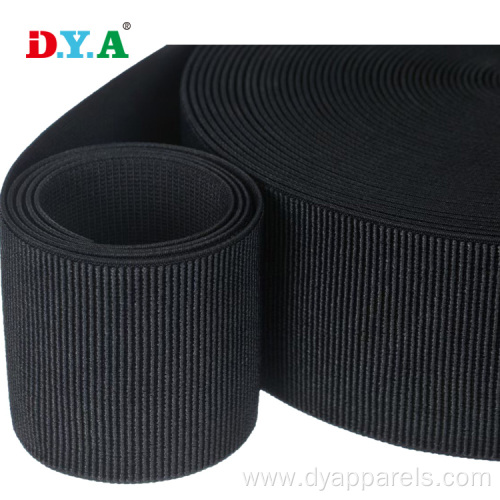 black tank pattern high speed elastic band